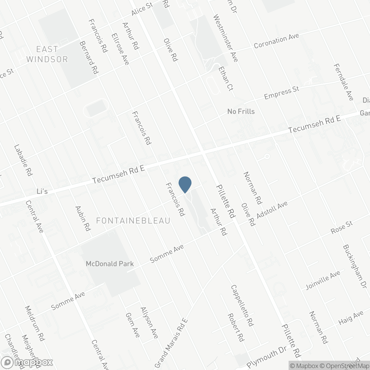 4500 YPRES AVENUE Unit# 314, Windsor, Ontario N8W 5X3